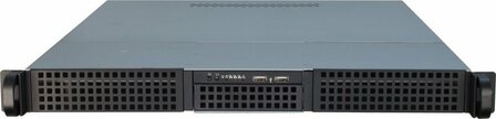 Inter-Tech IPC 1U-10255 | Server Rack Case | Zwart