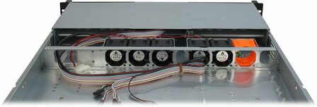 Inter-Tech IPC 1U-10255 | Server Rack Case | Zwart