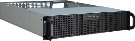 Inter-Tech IPC 2U-20248 Rack Zwart