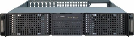 Inter-Tech IPC 2U-20248 Rack Zwart