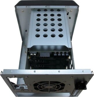 Inter-Tech SC-4100 | ITX NAS Case | Zwart
