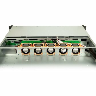 Inter-Tech IPC 1U-1404 | Server Rack Case | Zwart