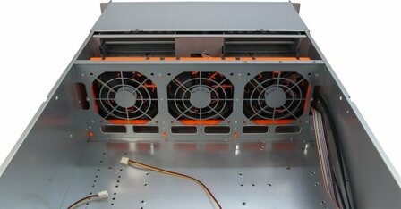 Inter-Tech 4U-4416L | Server Rack Case | Zwart/Zilver
