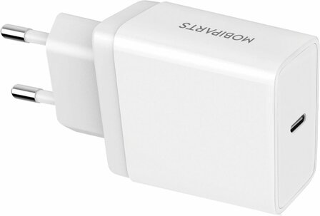 Mobiparts Wall Charger | USB-C Oplader 20W met Power Delivery | Wit
