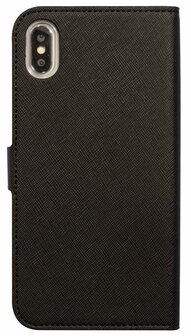 Mobiparts Saffiano Wallet Case | Apple iPhone XS Max | Black