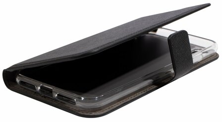 Mobiparts Saffiano Wallet Case | Apple iPhone XS Max | Black