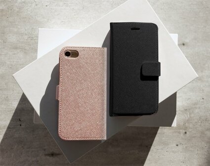 Mobiparts Saffiano Wallet Case | Apple iPhone XS Max | Black