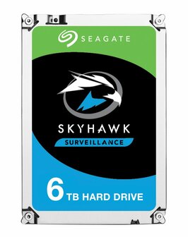 Seagate SkyHawk ST6000VX001 interne harde schijf 3.5&quot; 6000 GB SATA III