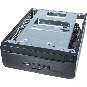 Inter-Tech MW-02 II | Mini Tower | Zwart