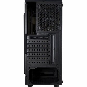 Inter-Tech Thunder Blue Light | Midi Tower Case | Zwart