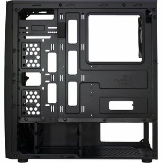 Inter-Tech Thunder Blue Light | Midi Tower Case | Zwart
