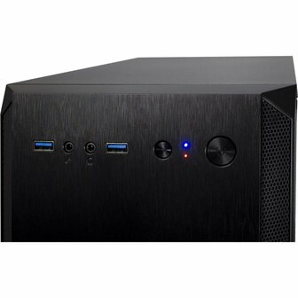 Inter-Tech H-606 | Micro Tower Case | Zwart