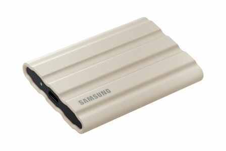 Samsung T7 Shield 2TB Portable SSD - 1.050MB/s Beige