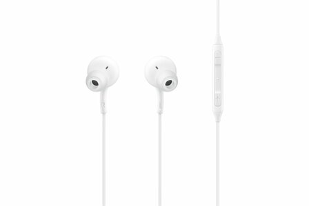 Samsung EO-IC100 Headset Bedraad In-ear Oproepen/muziek USB Type-C Wit