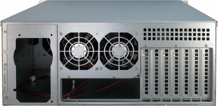 Inter-Tech 4U-4424 | Server Rack Case | Zwart/Zilver