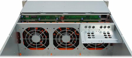 Inter-Tech 4U-4424 | Server Rack Case | Zwart/Zilver