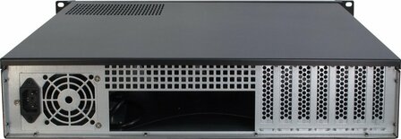 Inter-Tech IPC 2U-2098-SL | Server Rack Case | Zwart