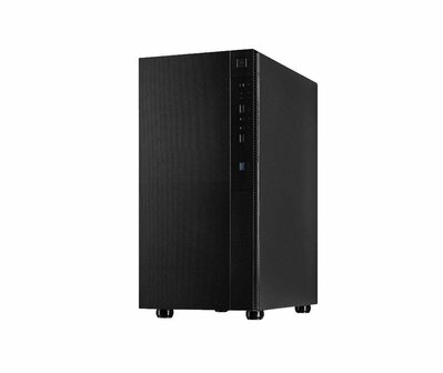 Inter-Tech ATX IT-2508 Square | Midi Tower Case | Zwart