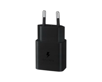 Samsung EP-T1510XBEGEU | USB-C Oplader voor Mobiele Apparaten 15W | Zwart