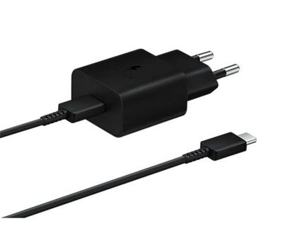 Samsung EP-T1510XBEGEU | USB-C Oplader voor Mobiele Apparaten 15W | Zwart