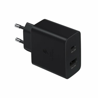 Samsung EP-TA220NBEGEU | Oplader 35W USB-A &amp; USB-C | Zwart