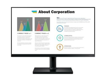 Samsung LF27T450FZU 27&quot; | 1920x1080 Full HD IPS | 75Hz | USB-Hub | Ergonomische Monitor