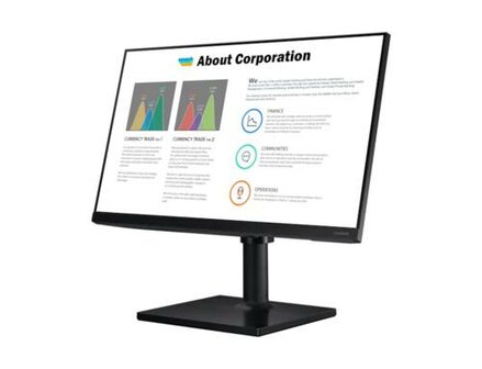 Samsung LF27T450FZU 27&quot; | 1920x1080 Full HD IPS | 75Hz | USB-Hub | Ergonomische Monitor