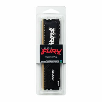 Kingston Technology FURY Beast geheugenmodule 16 GB 1 x 16 GB DDR4 3600 MHz