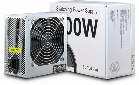 Inter-Tech SL-700 | 700 Watt ATX PSU | Power Supply | Voeding