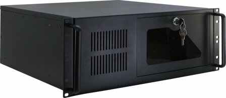 Inter-Tech IPC 4U-4088-S | Server Rack Case | Zwart