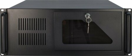 Inter-Tech IPC 4U-4088-S | Server Rack Case | Zwart