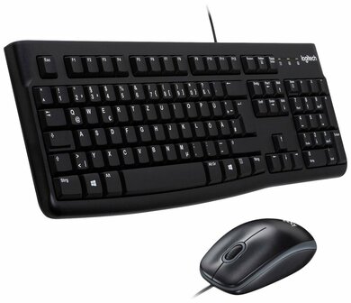 QWERTZ | Logitech MK120 | Bedrade Muis en Toetsenbordcombo | QWERTZ