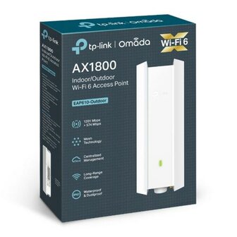 TP-Link EAP610-OUTDOOR draadloos toegangspunt (WAP) 1201 Mbit/s Wit Power over Ethernet (PoE)