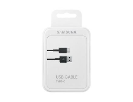 Samsung EP-DG930 | USB 2.0 | USB-A naar USB-C | 1.5m | Zwart (OEM)