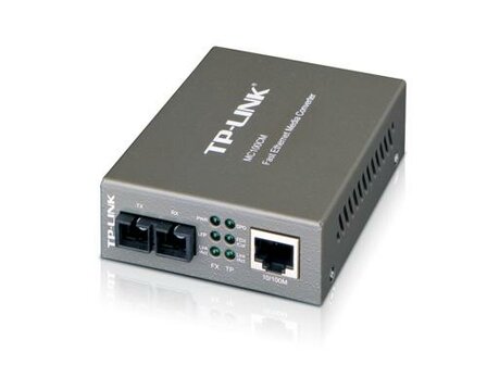 TP-Link MC100CM netwerk media converter 1000 Mbit/s 1310 nm Zwart