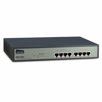 Inter-Tech Netis 19&quot; Switch 8-P PoE (4xPoE)