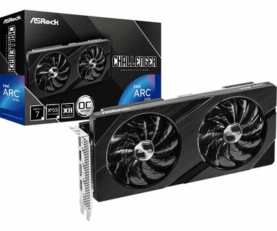 Asrock Intel Arc A750 Challenger D OC | 8GB GDDR6 VRAM | Videokaart | GPU | Nvidia