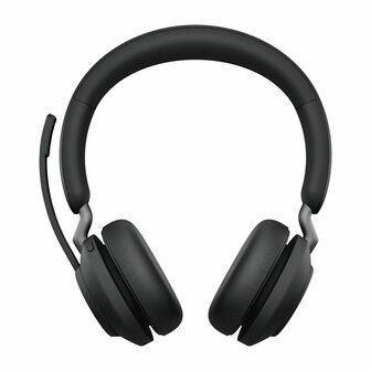 Jabra Evolve 65 | Draadloze Bluetooth On-ear Headset met Oplaadstation | Zwart