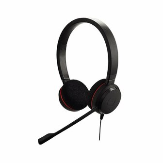 Jabra Evolve 20 UC | Bedraade On-ear Stereo Headset | USB Type-A | Zwart