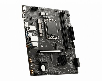 MSI PRO H610M-G | Socket LGA 1700 | Intel H610 | 2xDDR4 | Micro-ATX | Moederbord