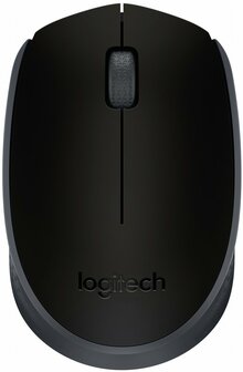 Logitech B170 | Ambidextrous Muis | RF-Draadloos | 1000 DPI | Zwart