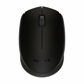 Logitech B170 | Ambidextrous Muis | RF-Draadloos | 1000 DPI | Zwart