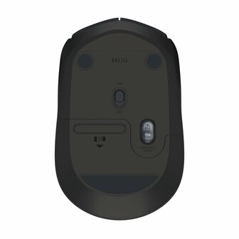 Logitech B170 | Ambidextrous Muis | RF-Draadloos | 1000 DPI | Zwart