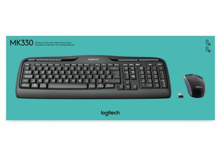 Logitech MK330 | Draadloze Muis en Toetsenbordcombo | QWERTY