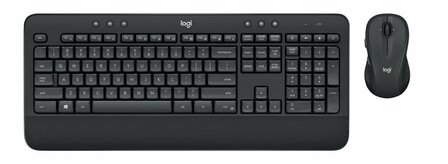 Logitech MK545 ADVANCED toetsenbord RF Draadloos QWERTZ Duits Zwart