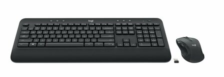 Logitech MK545 ADVANCED toetsenbord RF Draadloos QWERTZ Duits Zwart