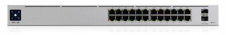 Ubiquiti Networks UniFi Pro | 24-Port PoE Gigabit Ethernet Switch | Managed L2/L3 | 1U | Zilver