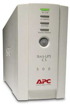 APC Back-UPS BK500EI | 500 VA | 4x IEC C13 Stopcontacten | AVR Spanningstabilisatie | Bescherming tegen Stroomstoringen