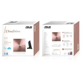 ASUS SDRW-08U5S-U | Extern Optisch Schijfstation | DVD Super Multi DL | Roze