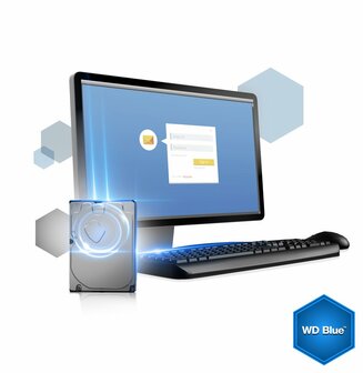 Western Digital Blue HDD 3.5&quot; | 500GBB SATA III | 7200RPM